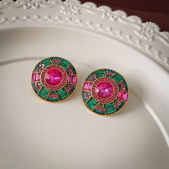Mmm Jewelry - Crystal decor earrings  S34